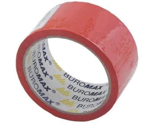 Скотч Buromax Packing tape 48мм x 35м х 43мкм, red (BM.7007-05)