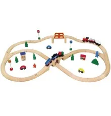 Железная дорога Viga Toys 49 деталей (56304)