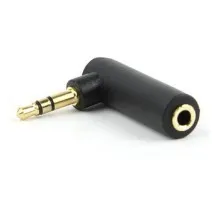 Перехідник 3.5мм M / F 3.5 мм угловой Cablexpert (A-3.5M-3.5FL)