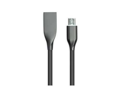 Дата кабель USB 2.0 AM to Micro 5P 1.0m black PowerPlant (CA911226)