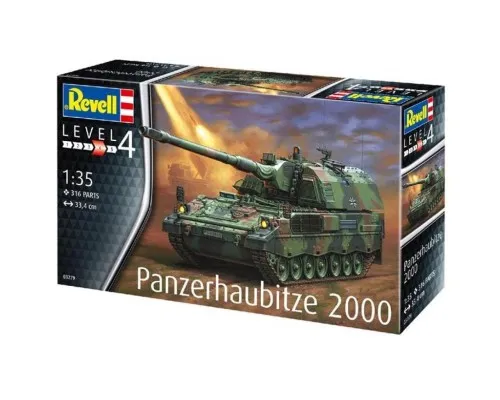 Сборная модель Revell САУ PzH 2000. Масштаб 1:35 (RVL-03279)