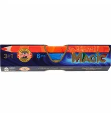 Олівці кольорові Koh-i-Noor Magic 6 штук картонная упаковка (340800)