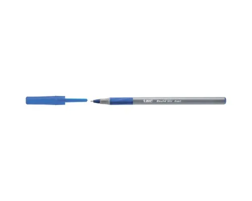 Ручка кулькова Bic Round Stic Exact овальний корпус з гумовим грипом Синя (bc918543)