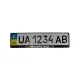 Рамка номерного знака CarLife пластик з обємними літерами Mercedes-Benz (2шт) (24-011)