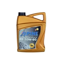 Моторна олива Alpine 10W-60 RS 5л (0205-5)