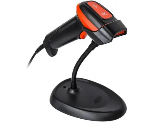 Сканер штрих-коду ІКС 3209/2D RS232, stand, BLACK (ІКС-3209-2D-RS232)
