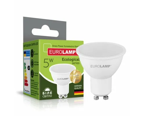 Лампочка Eurolamp LED SMD MR16 5W GU10 4000K 220V (LED-SMD-05104(P))