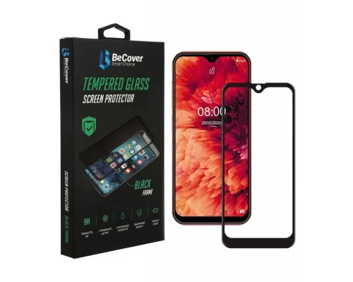 Стекло защитное BeCover Ulefone Note 8 / Note 8P Black (707317)