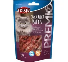 Ласощі для котів Trixie Premio Duck Filet Bites філе качки сушене 50 г (4011905427164)