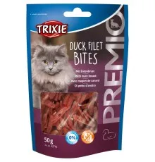 Лакомство для котов Trixie Premio Duck Filet Bites филе утки сушеное 50 г (4011905427164)