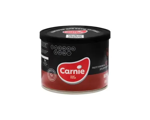 Консерви для собак Carnie Dog мясний паштет з качки 200 г (4820255190174)