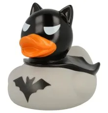 Іграшка для ванної Funny Ducks Качка Летюча Миша сіра (L2023)