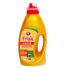 Гель для прання Frisk Color Преміальна якість для кольорових тканин 1.5 л (4820197120871)