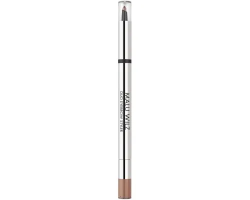 Карандаш для бровей Malu Wilz Duo Eyebrow Styler 02 - Blonde (4043993438623)