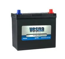 Акумулятор автомобільний Vesna 45 Ah/12V Japan Euro (415 645)