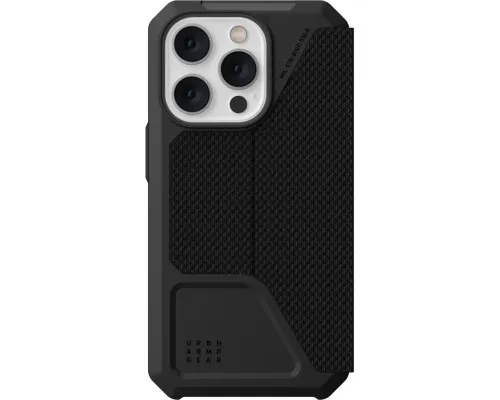 Чехол для мобильного телефона UAG Apple iPhone 14 Pro Metropolis, Kevlar Black (114046113940)