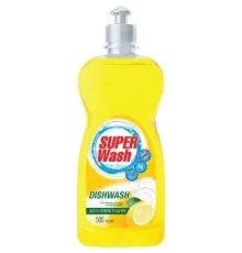 Засіб для ручного миття посуду Super Wash Лимон 500 мл (4820096034040)