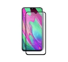 Скло захисне PowerPlant Full screen Samsung Galaxy A40, Black (GL606863)