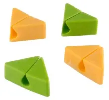 Тримач для кабелю Extradigital CC-965 Cable Clips, Green/Orange (KBC1802)