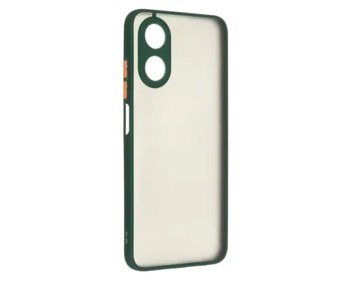 Чохол до мобільного телефона Armorstandart Frosted Matte OPPO A17 4G/A17k 4G Dark Green (ARM66726)