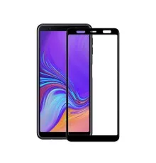 Скло захисне PowerPlant Full screen Samsung Galaxy A7 (2018), Black (GL606023)