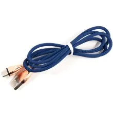 Дата кабель USB 2.0 AM to Type-C 1.0m blue Dengos (NTK-TC-SET-DBLUE)