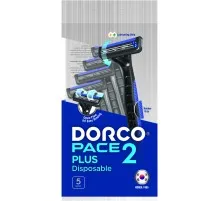 Бритва Dorco Pace 2 Plus для чоловіків 2 леза 5 шт. (8801038583907)