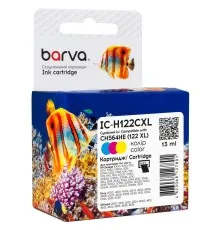 Картридж Barva HP 122XL color/CH564HE, 13 мл (IC-H122CXL)