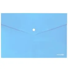 Папка - конверт Economix А4 180 мкм, непрозрачная, пастельная голубая (E31301-82)