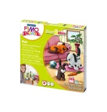 Набір для творчості Fimo Kids Домашні улюбленці 4 кольори х 42 г (4007817806036)