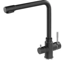 Змішувач GRANADO Badalona LUX black shine (gz0401L)