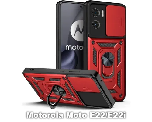 Чехол для мобильного телефона BeCover Military Motorola Moto E22/E22i Red (709981)