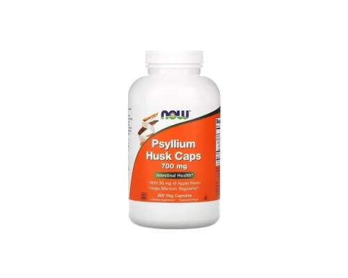 Травы Now Foods Подорожник (Псилиум), Psyllium Husks, 700 Мг, 360 Капсул (NOW-05974)