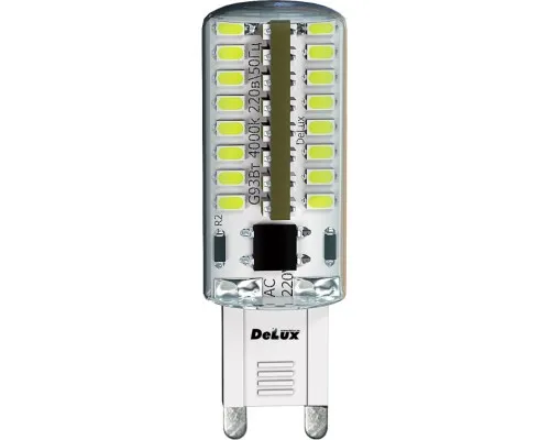 Лампочка Delux G9E 3Вт 3000K 220В (90003756)