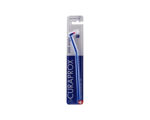 Зубна щітка Curaprox CS 1006 Single & Sulcular 6 мм Монопучкова Темно-синя (CS 1006-02)