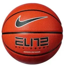 Мяч баскетбольный Nike Elite All Court 8P 2.0 Deflated N.100.4088.855.07 Уні 7 Помаранчевий (887791395719)