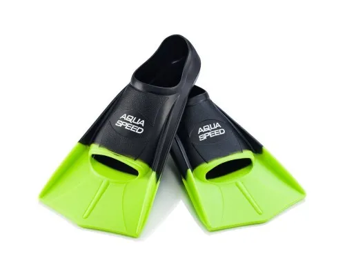 Ласты Aqua Speed Training Fins 137-38 5630 чорний, зелений 33-34 (5908217656308)