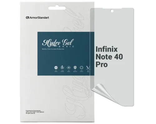 Плівка захисна Armorstandart Matte Infinix Note 40 Pro (ARM73789)