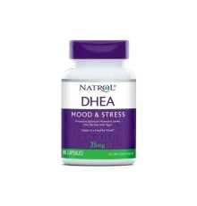 Вітамінно-мінеральний комплекс Natrol Дегидроэпиандростерон, 25 мг, DHEA, 90 капсул (NTL00590)