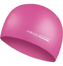 Шапка для плавання Aqua Speed Mega 100-27 темно-рожевий Уні OSFM (5908217635556)