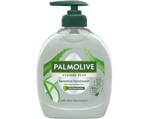 Рідке мило Palmolive Hygiene Plus з екстрактом Алое вера для чутливої шкіри 300 мл (8718951488328)