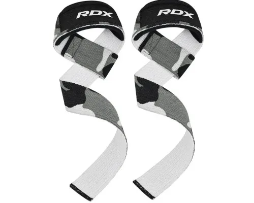 Кистевые лямки RDX W1 Gym Single Strap Camo Gray Plus (WAN-W1CG+)