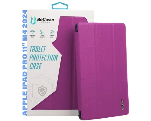 Чехол для планшета BeCover Smart Case Apple iPad Pro 11" M4 2024 Purple (711627)