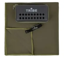 Туристичний рушник Tribe з мікрофібри в чохлі Pocket Towel 90х180 2XL Army-green (T-LC-0001-2XL-army-green)