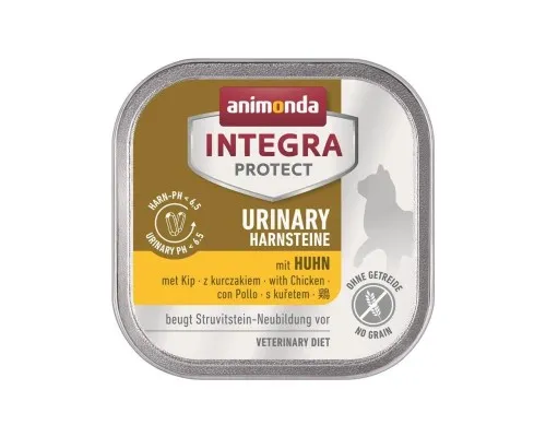 Вологий корм для кішок Animonda Integra Protect Urinary Struvit dish with Chicken при сечокам'яній хворобі (4017721866101)