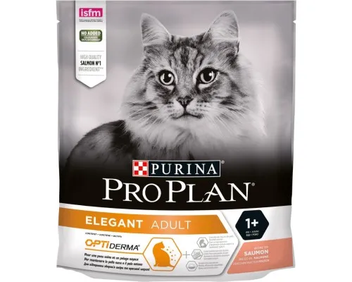 Сухий корм для кішок Purina Pro Plan Elegant з лососем 400 г (7613036544962)