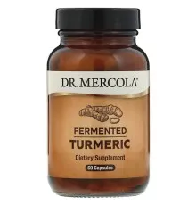 Травы Dr. Mercola Куркума ферментированная, Fermented Turmeric, 60 капсул (MCL-03236)