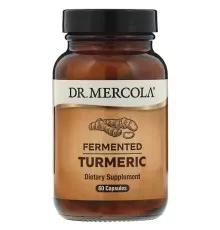 Трави Dr. Mercola Куркума ферментована, Fermented Turmeric, 60 капсул (MCL-03236)