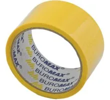 Скотч Buromax Packing tape 48мм x 35м х 43мкм, yellow (BM.7007-08)