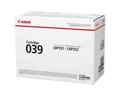 Тонер Canon 039 Black (0287C001)